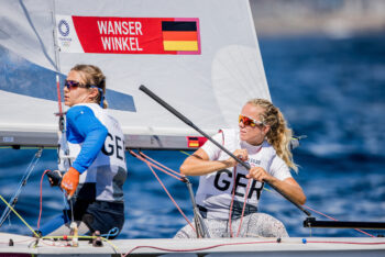 Platz 2 im Finale der 470er Frauen