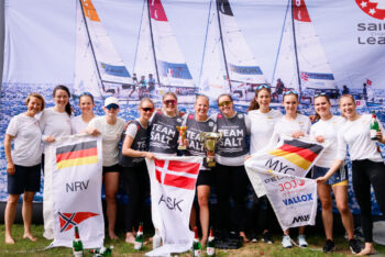 Silber beim Women Sailing Championsleague Finale