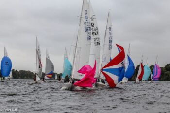 Saisonfinale der Drachen auf der Alster
