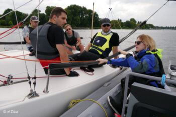 Sicher unterwegs auch bei knackigem Wind