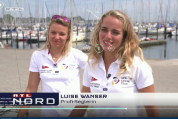 Luise Wanser und Anatsasiya Winkel in RTL Nord