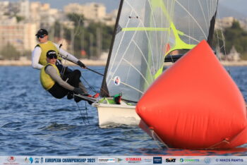 Tim Fischer Vize Europameister im 49er