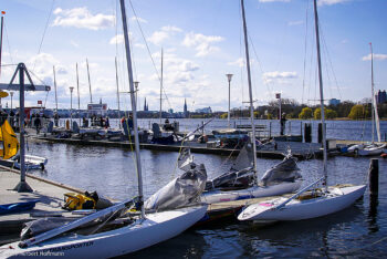 Neues 2.4mR Training auf der Alster