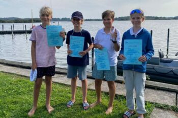 Sommer bei der Herbstregatta in Preetz