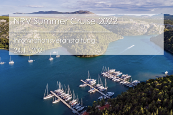 NRV Summer Cruise 2022 - Einladung zur Informationsveranstaltung