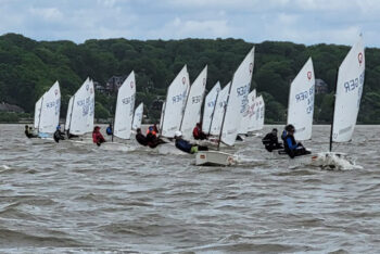 Nick Lahme dritter beim MSC Opti Pokal