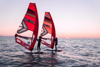 IQ-Foil Training mit der internationalen Elite