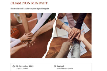 'Champion Mindset - Resilienz und Leadership im Spitzensport'