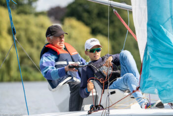 Ü80 und aktiv auf der Regattabahn!